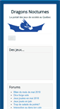 Mobile Screenshot of dragonsnocturnes.org